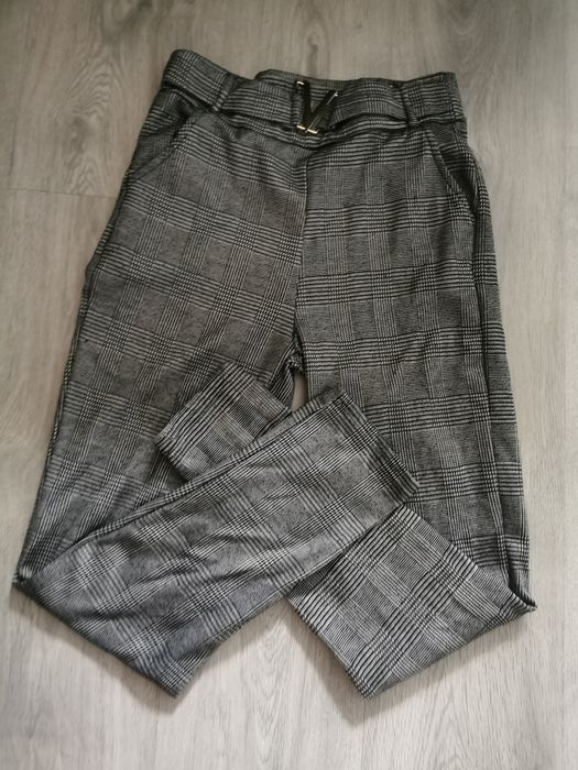 Spodnie z wysokim stanem L XL
