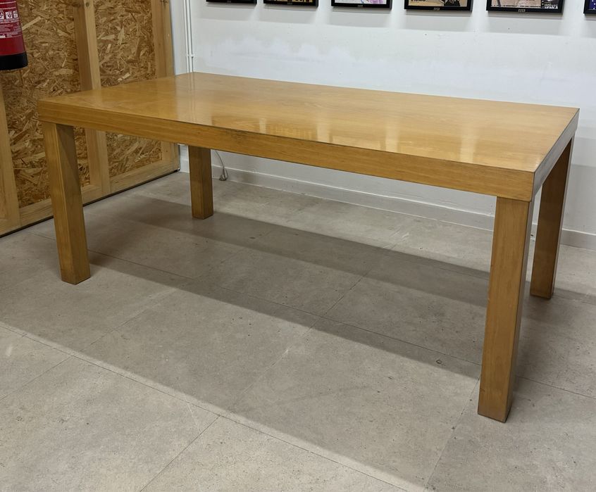 Mesa em madeira faia, 180x90