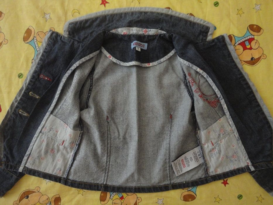 Пиджак/ветровка джинс KENZO, на рост 104-110см.(4-5лет)