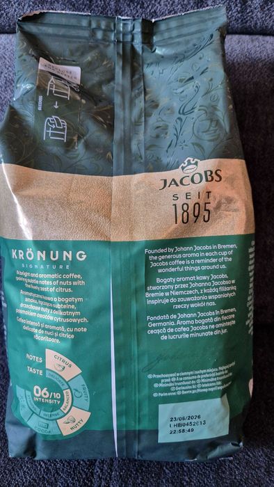 Kawa ziarnista Jacobs Krönung 1 kg