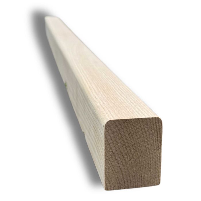 Poręcz Schodowa Drewniana JESIONOWA 5,5 x 4,3cm - Różne Długości