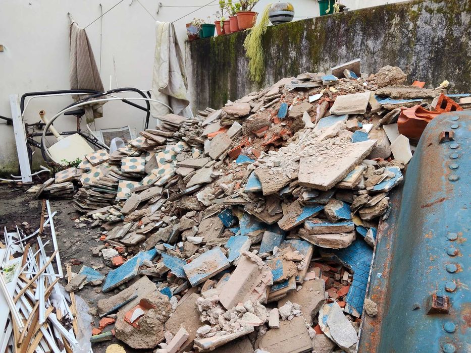 Entulho de construção