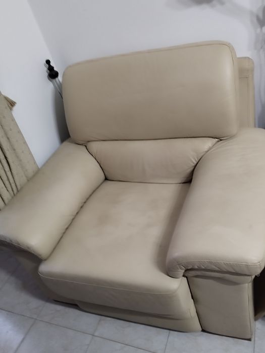 Sofás de sala em Pele