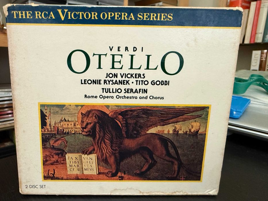 Verdi – Otello – Vickers, Rysanek, Gobbi – Rome Opera Orchestra, Serafin