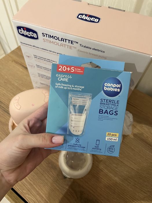 Електричний молоковідсмоктувач Chicco Stimolatte