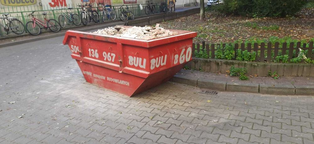 Wywóz Śmieci Gruzu Odpadów Kontenery Worki BIGBAG Grodzisk Mazowiecki