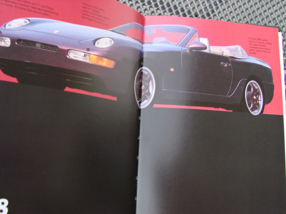 Prospekt Porsche Exclusive 911, 928 GTS, 968