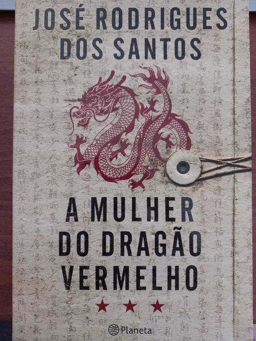 Livro "A Mulher do Dragão Vermelho" - José Rodrigues dos Santos