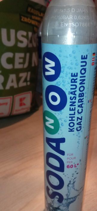 Butla gaz  sodastream , nowa nie używana zamiana na różową butle