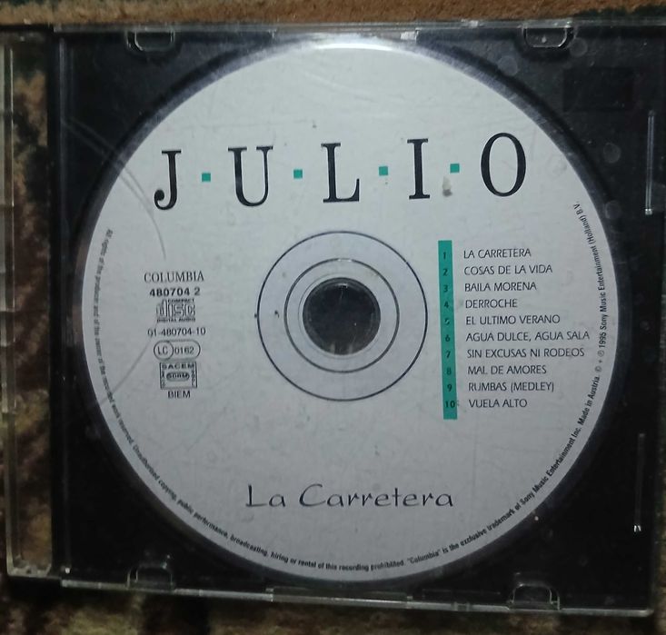 АудиоCD Julio-La Carretera