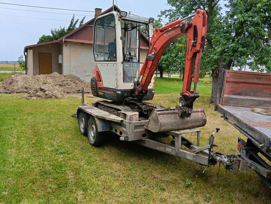 Minikoparka Kubota kx 41 3v