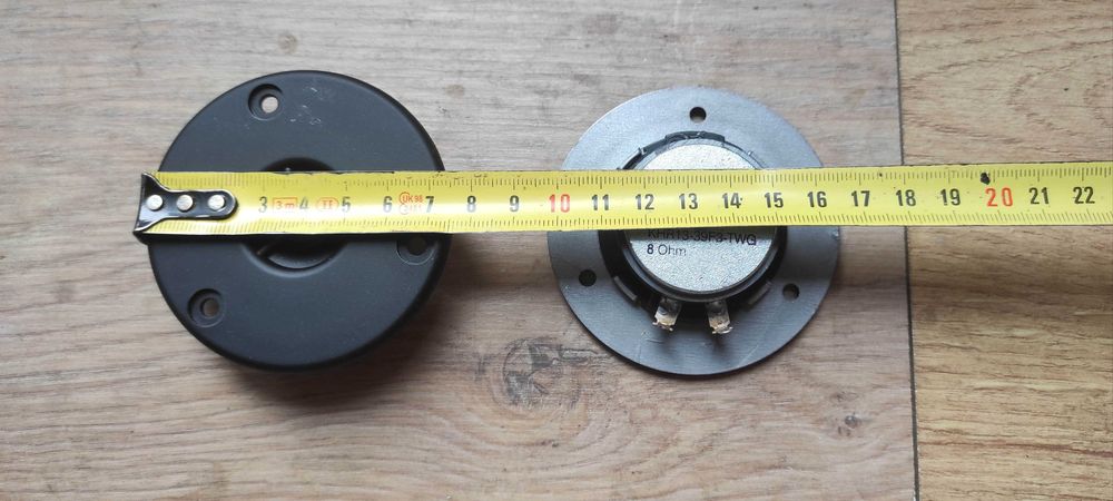 Głośniki wysokotonowe/ niskotonowe - SONY/ Samsung - nowe -8 Ohm