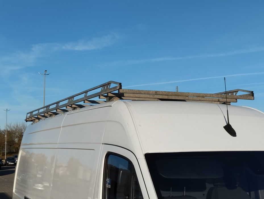Bagażnik dachowy platforma na busa mercedes sprinter maxi do 200 kg W907 / W906 zabudowa busów