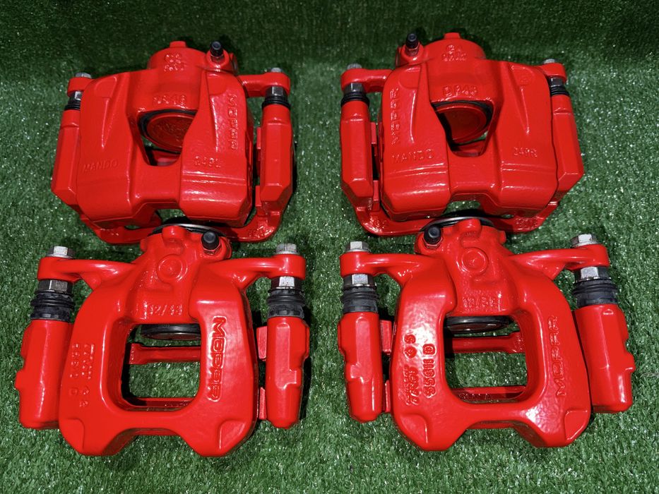 2017-2021 Jeep Compass II — комплект супортів після повної реставрації