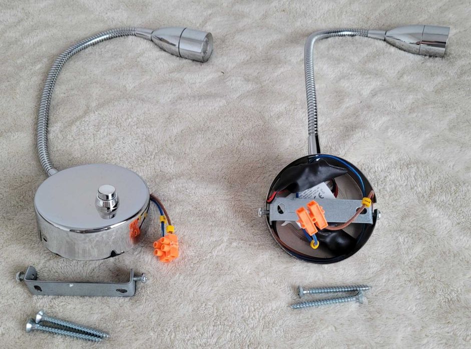 Kinkiety ścienne z włącznikiem