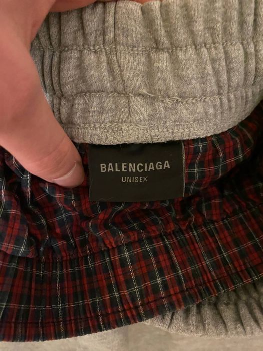 Штаны Balenciaga boxer grey