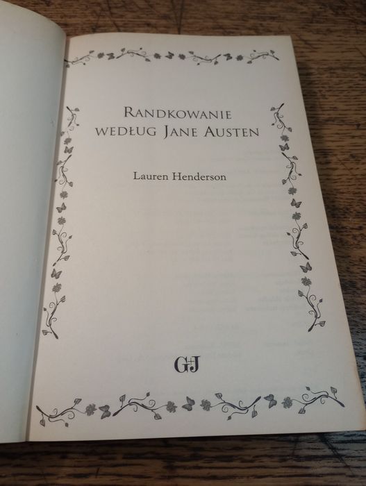 Randkowanie wg Jane Austen. Lauren Henderson