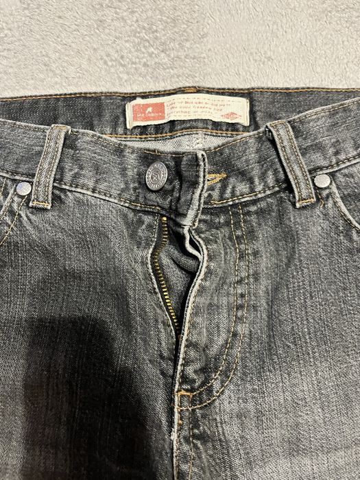 Штаны клеш, серые y2k