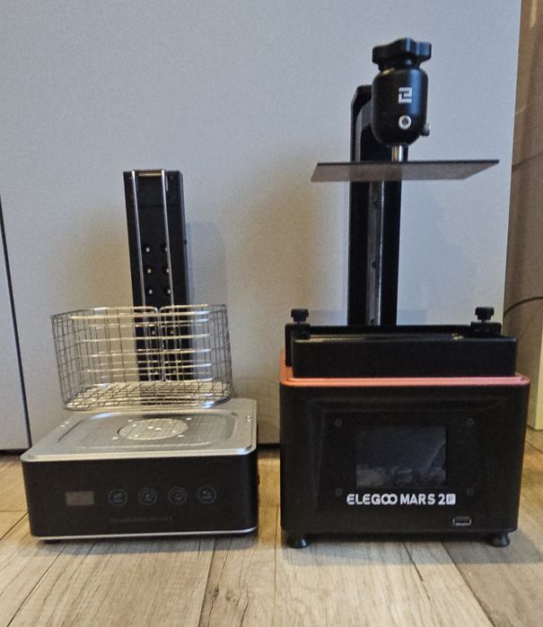 Drukarka żywiczna Elegoo Mars 2 Pro + Elegoo Mercury Plus