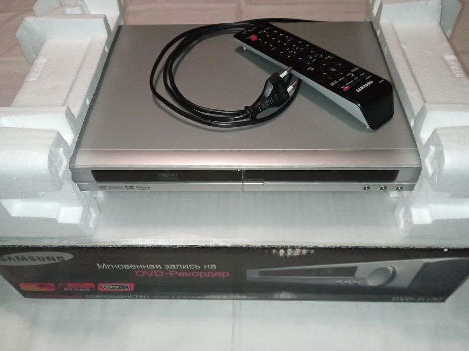 DVD Recorder Samsung DVD-R130. ПИШУЩИЙ DVD диски.