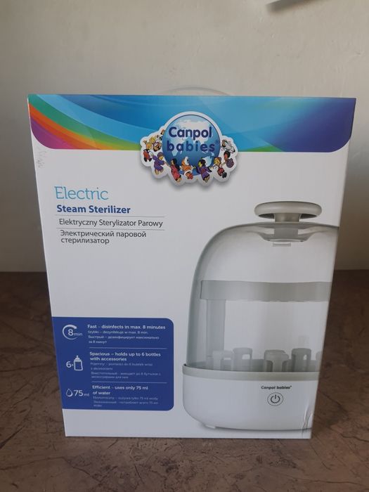 Elektryczny sterylizator do butelek Canpol