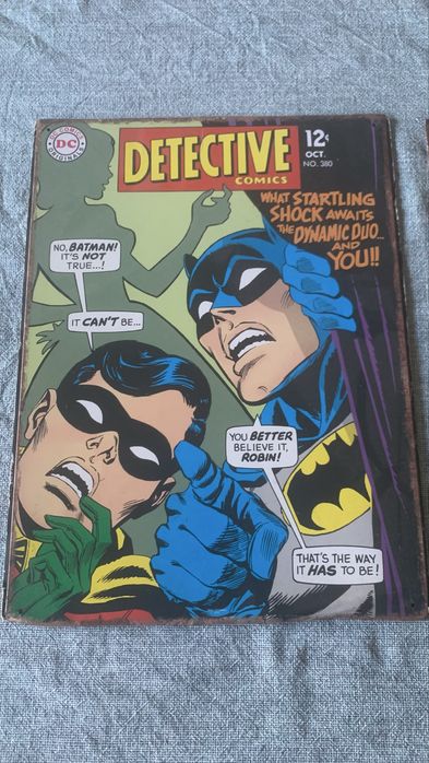 Posteres metalicos originais da DC