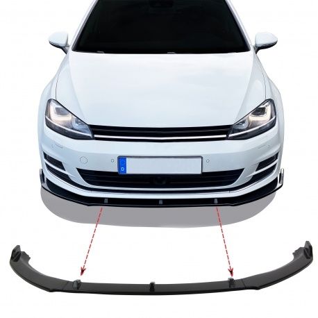 LIP SPOILER FRONTAL PALA ABA LÂMINA VW GOLF 7 7,5 VII GTI TCR GTD R