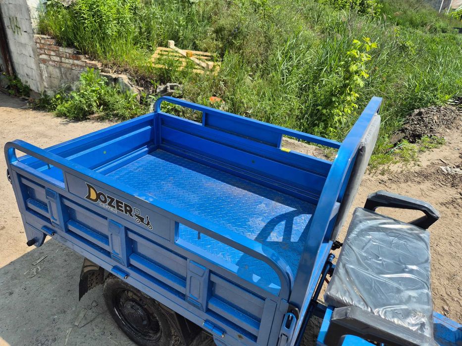 Электро трицикл Дозер 1200 ватт доставка бесплатная без предоплаты