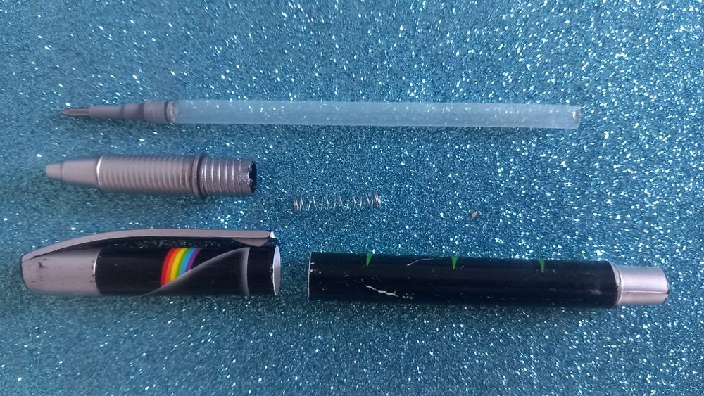 Caneta oficial Pink Floyd - Dark Side of the Moon