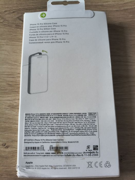 Silicone case MagSafe iPhone 15 Pro