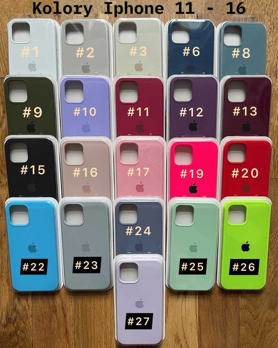 Plecki do Iphone 17 - 15 - 14 - 13 - 12 16 11 pro Max /plus/Mini Case