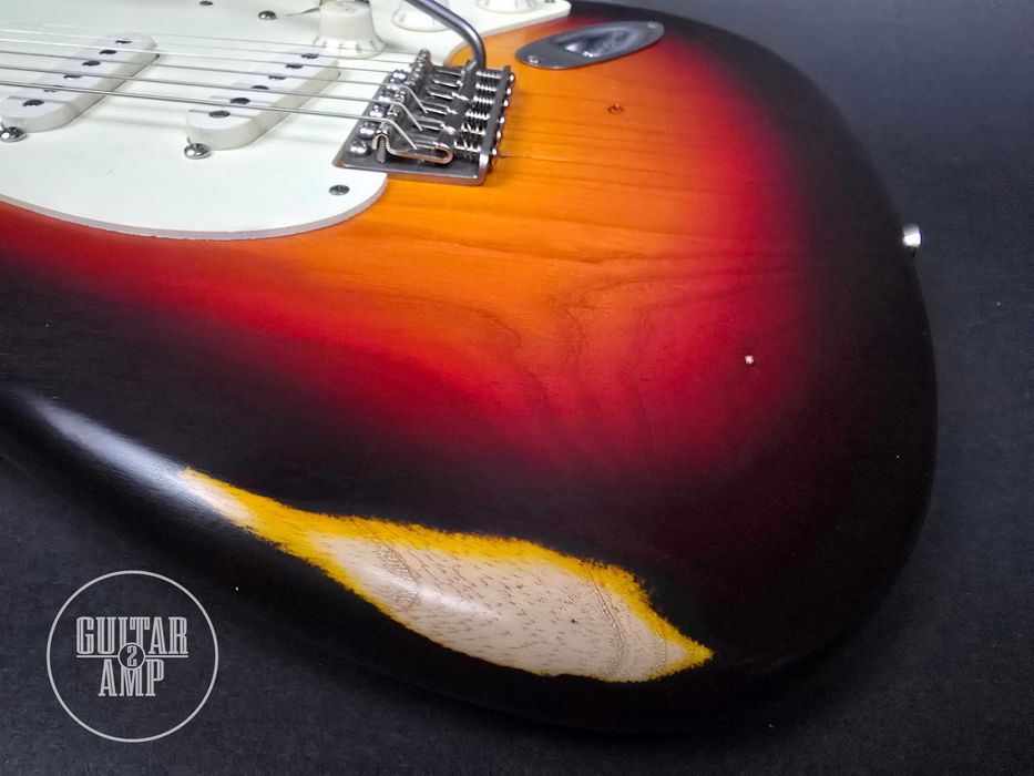 Nashguitars S57 3 Tone Sunburst Stratocaster Custom Shop Medium Relic