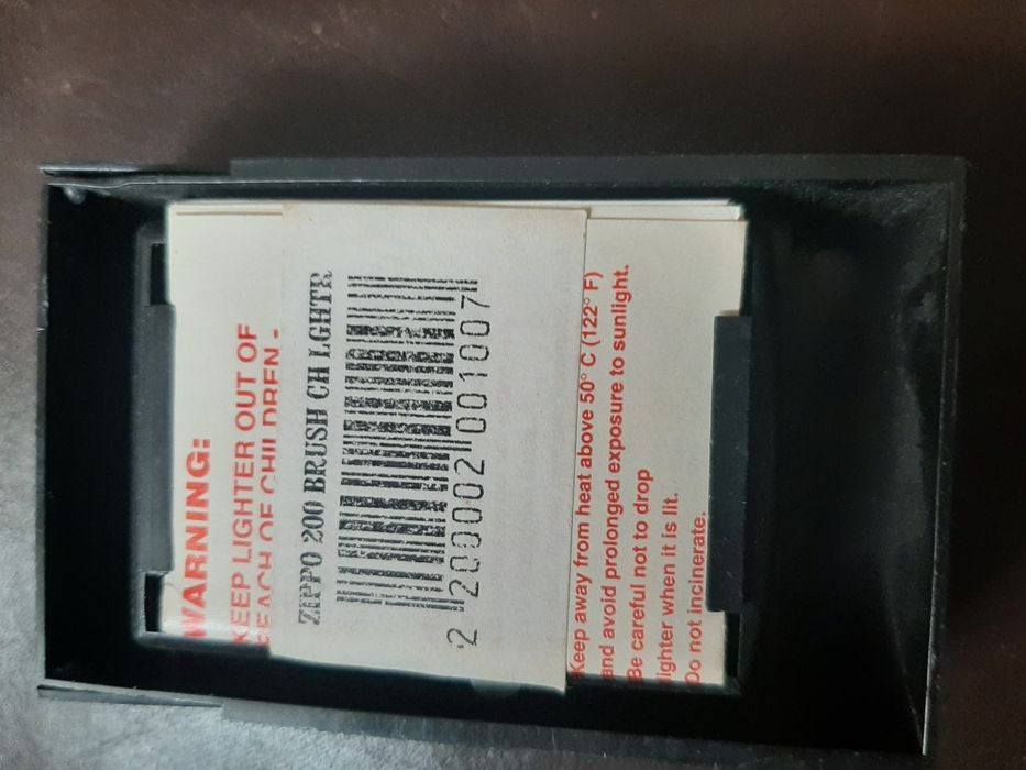 Zippo XV Rigorosamente NOVO