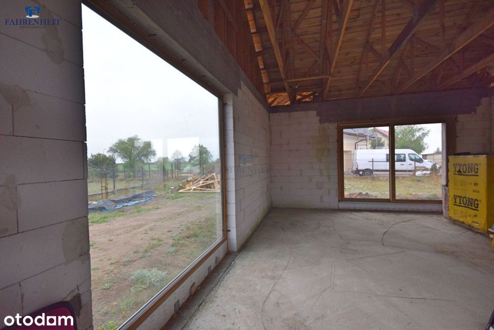 Dom parterowy 136 m² | Garaż 2-stan. | Skowarcz
