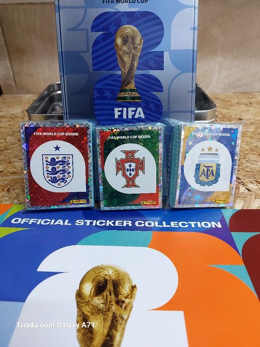 Cromos mundial de futebol 2026