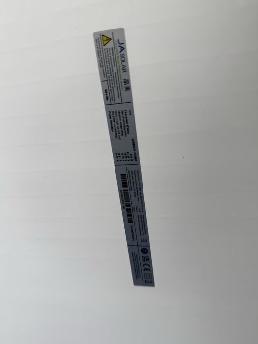Moduł Fotowoltaiczny JA SOLAR 365/370/375 Wp Full Black - Końcówka Modelu