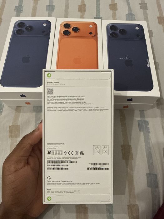 Iphones 17 Pro Max selados