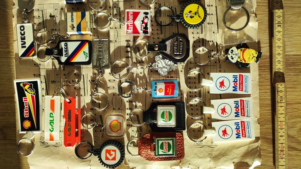 Porta Chaves Antigos - Marcas de Carros Lubrificantes Óleo
