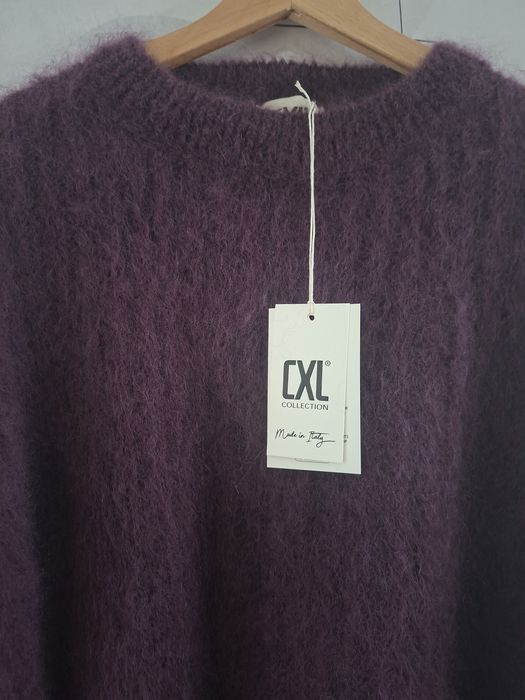 Cxl sweter kid moher rozkloszowane rekawy
