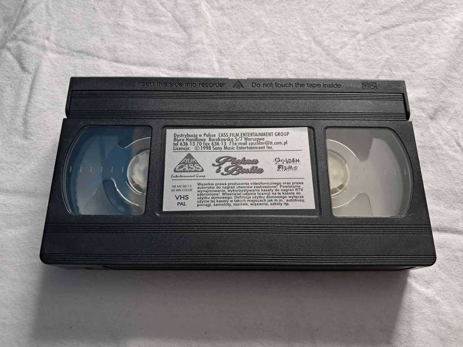 VHS Piękna i bestia Cass Film