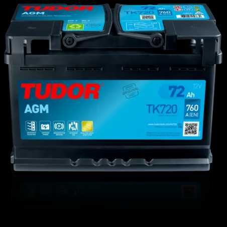 Bateria Tudor AGM 72ah 760A TK720 (TK700)
