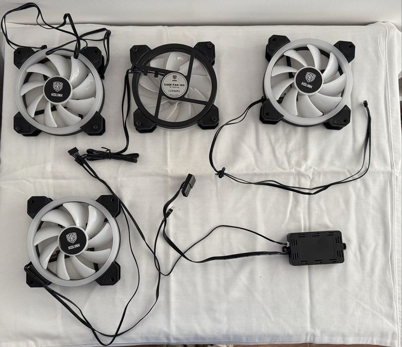 Ventoinhas para caixa de PC