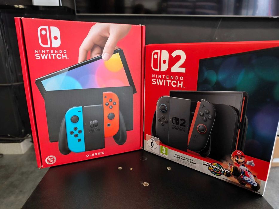 Switch OLED oraz Switch 2