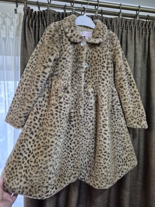Демісезонна шубка для дівчинки 5 років