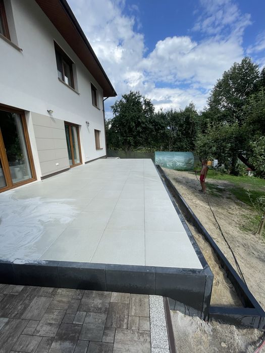 Kompleksowe układanie kostki brukowej