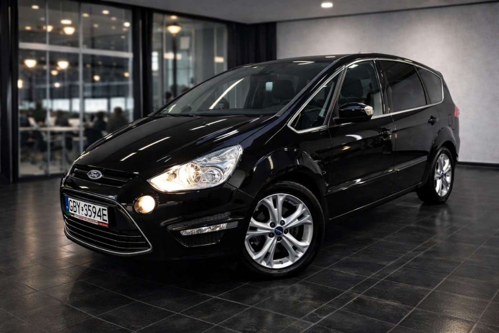 Ford S-Max Duże rodzinne bezpieczne z pancernym oraz oszczędnym dieslem bezwypad