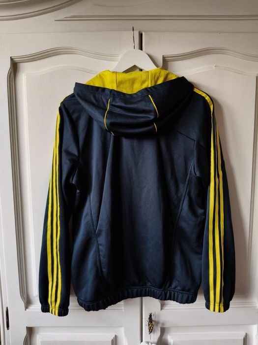 Bluza z kapturem, rozpinana: Adidas F50 - rozm.M