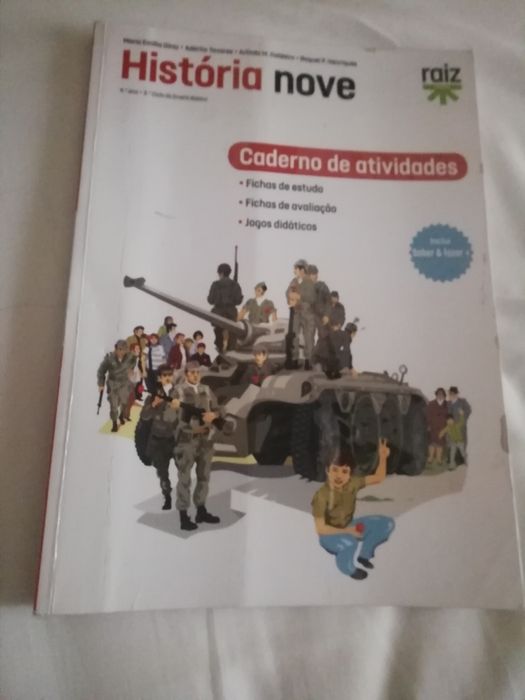 Manual "História oito" e C. A.  é C. A. "História nove"