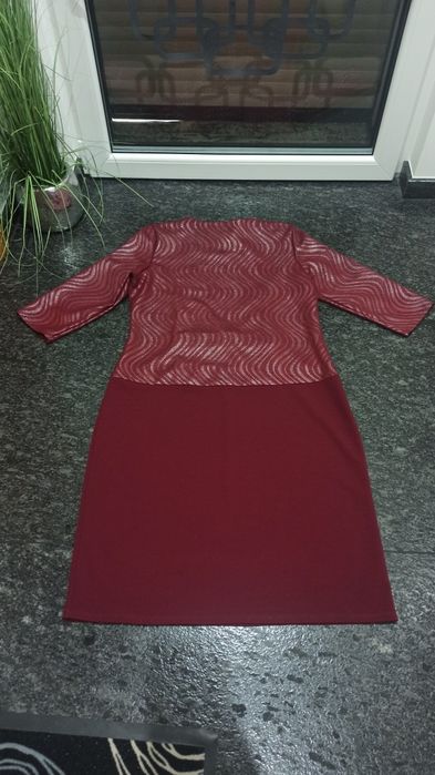 Sukienka bordowa rozmiar XL