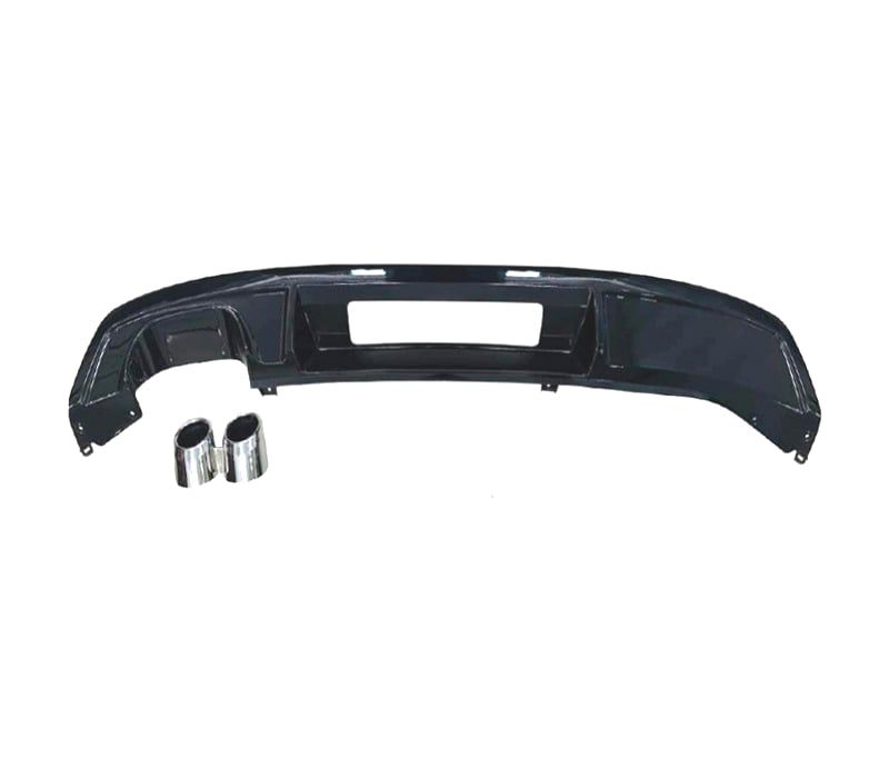 DIFUSOR SEAT LEON 17-20 LOOK FR PRETO BRILHANTE + PONTEIRAS DE ESCAPE